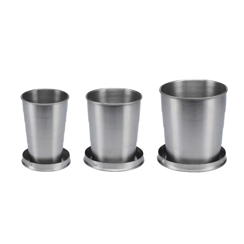 Portable Stainless Steel Folding Travel Coffee Cup