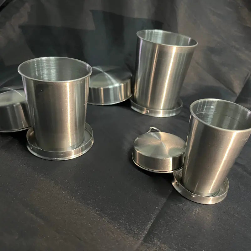 Portable Stainless Steel Folding Travel Coffee Cup